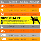 Lelepet extra large dog apparel worn by a Pitbull outdoors in cold weather