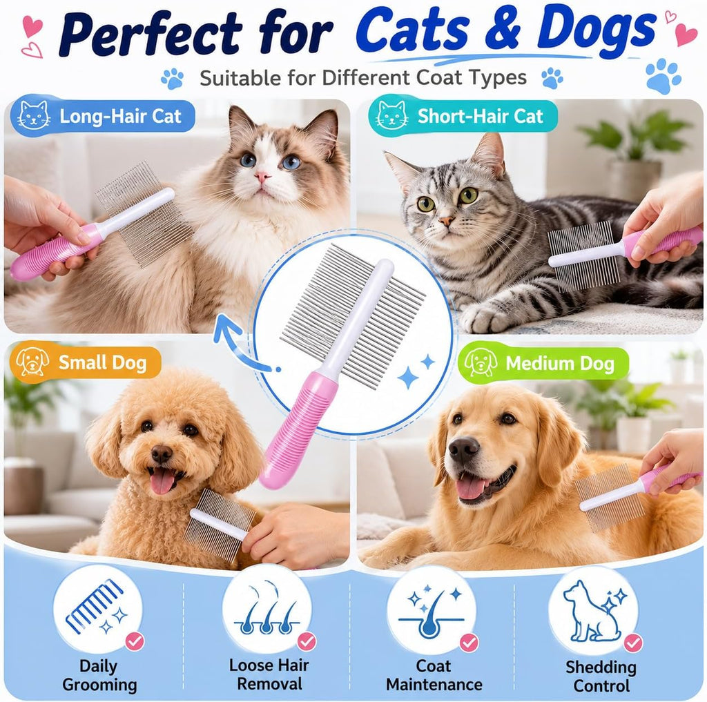 User demonstrating one-click cleaning button on Pet Believe brush