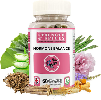 Strength and Spices Hormone Balance supplement front view
