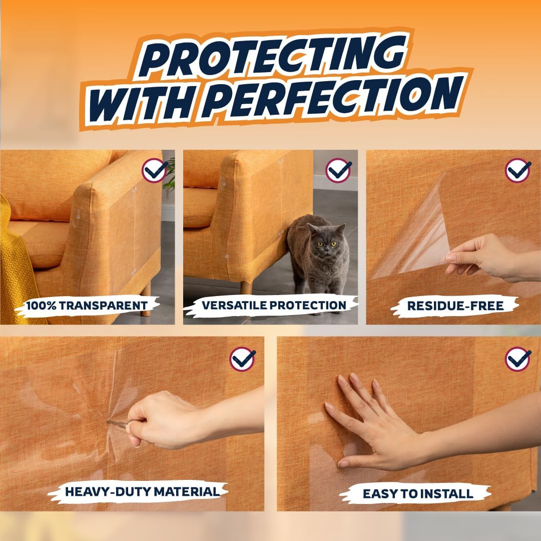 Extra large and large cat scratch deterrent sheets closeup