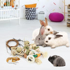 Safe natural chew toy for guinea pigs and hamsters