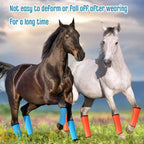 Jexine lightweight equine leg guards protecting against insect bites