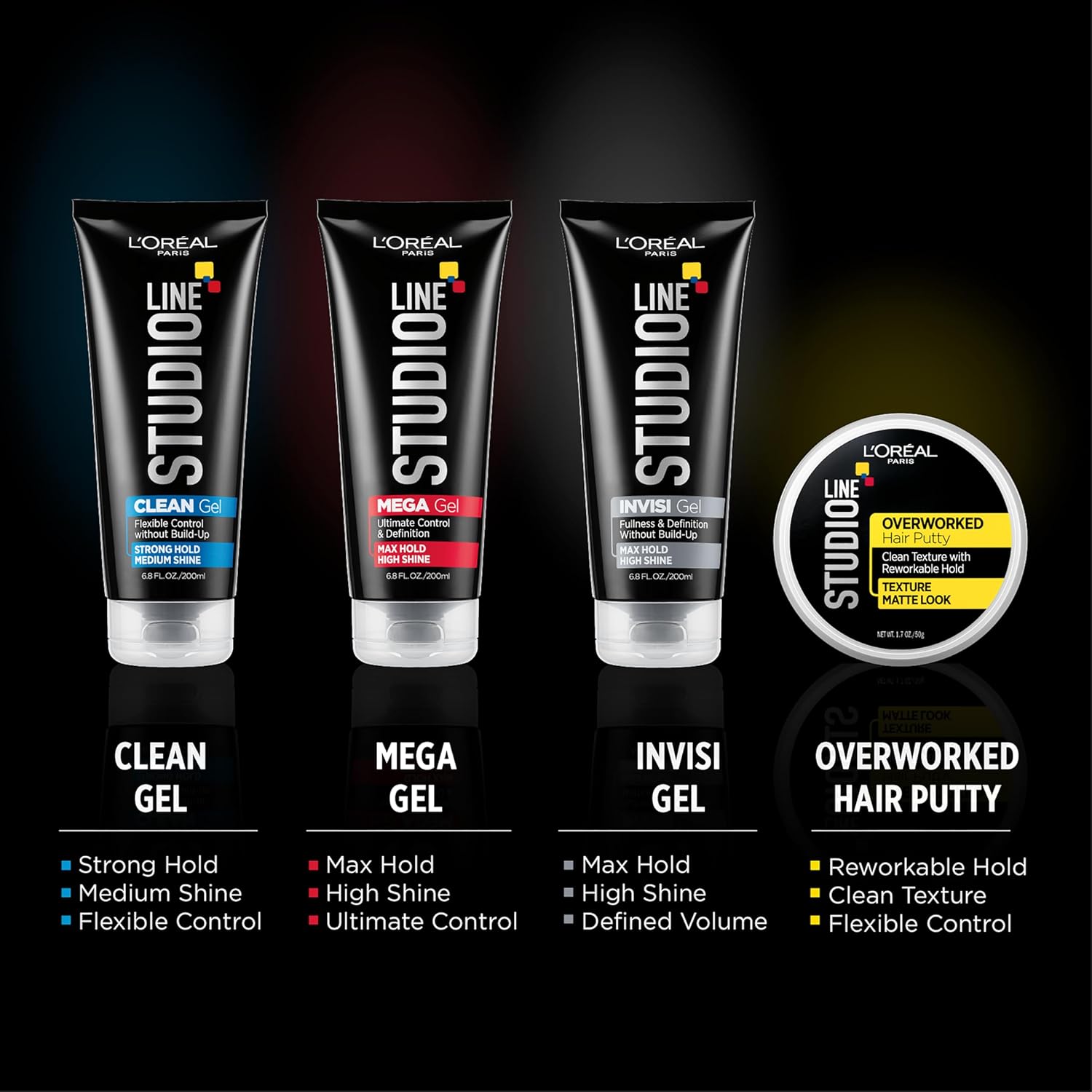 L'Oreal Paris Studio Line INVISI Gel, Strong Hold 6.80 oz - Image 4
