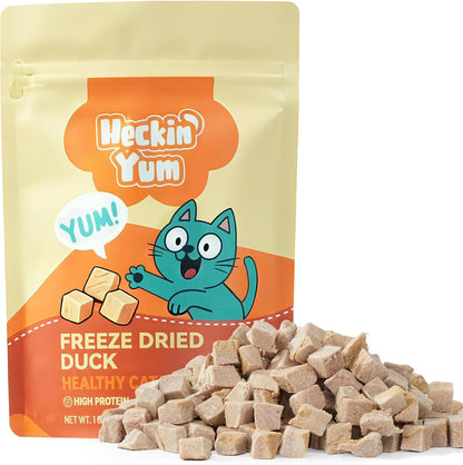 Freeze Dried Chicken Cat Treats, Single Ingredient Chicken Breast Cat Snacks, High Protein Grain-Free Food Topper for Picky Cats, 4 oz - Image 14