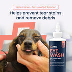 Vets Preferred pet eye cleaner for clearing crust and discharge