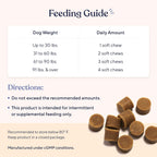 Pawfy advanced mobility and bone strength supplement for large breeds