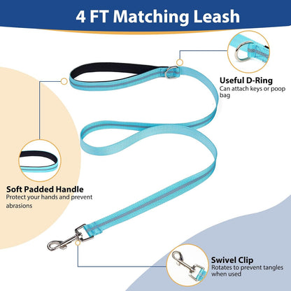 Adjustable muzzle leash for heavy pulling dogs side profile