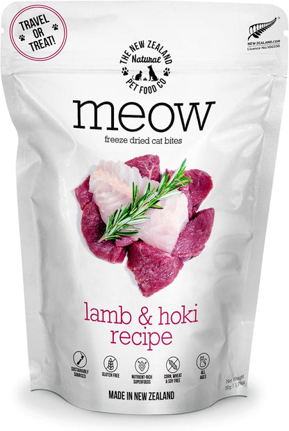 The New Zealand Natural Pet Food Co. Meow Freeze Dried Cat Food - Wild Venison Recipe, High Protein Treats, Meals & Toppers, Dry Cat Food, 1.76 oz - Image 11