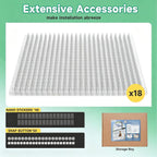 Close up of MZYC cat repellent mat plastic spikes