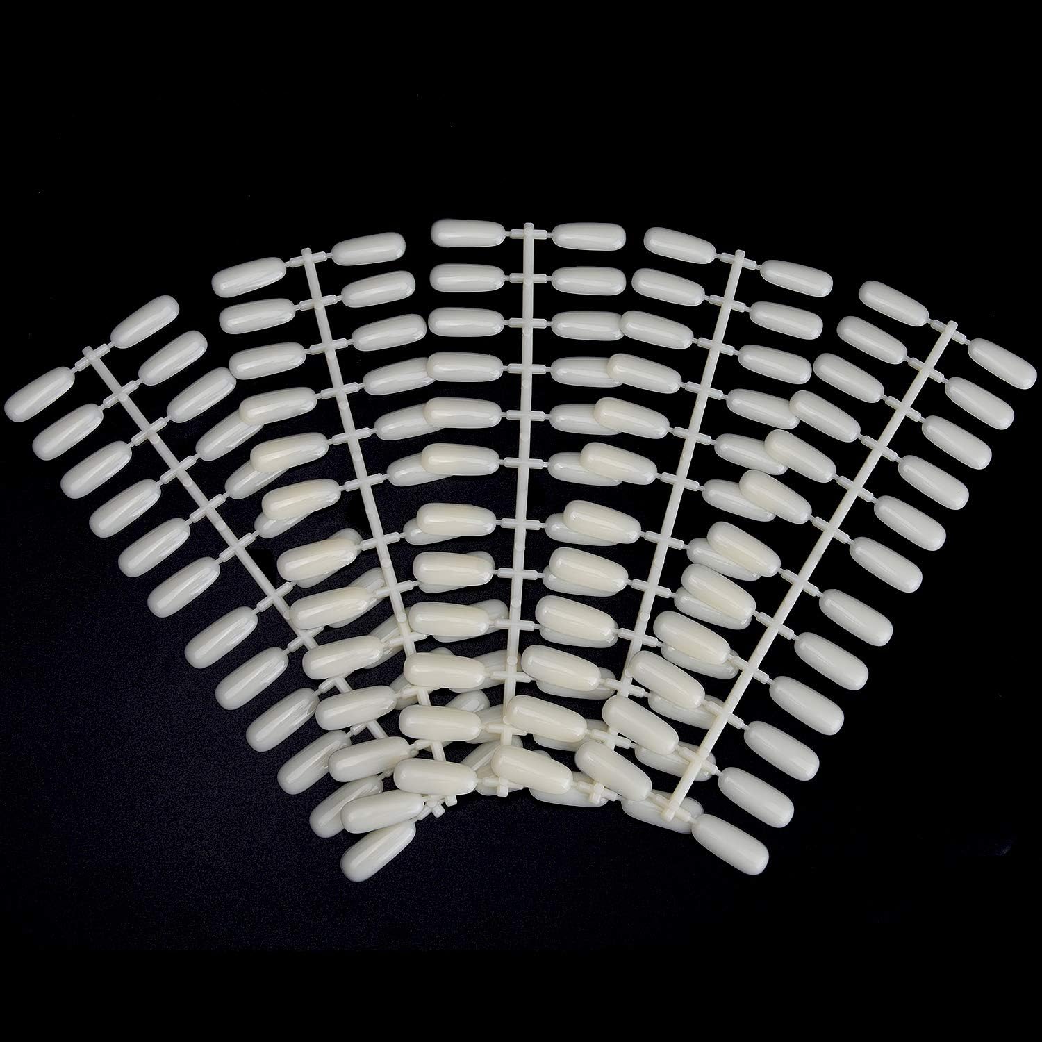 Noverlife 600 pieces flat false nail tips for salon display