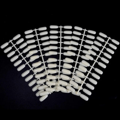 Noverlife 600 pieces flat false nail tips for salon display