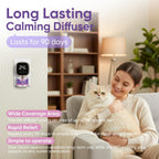 Veterinarian recommended cat stress relief kit for multi room home coverage