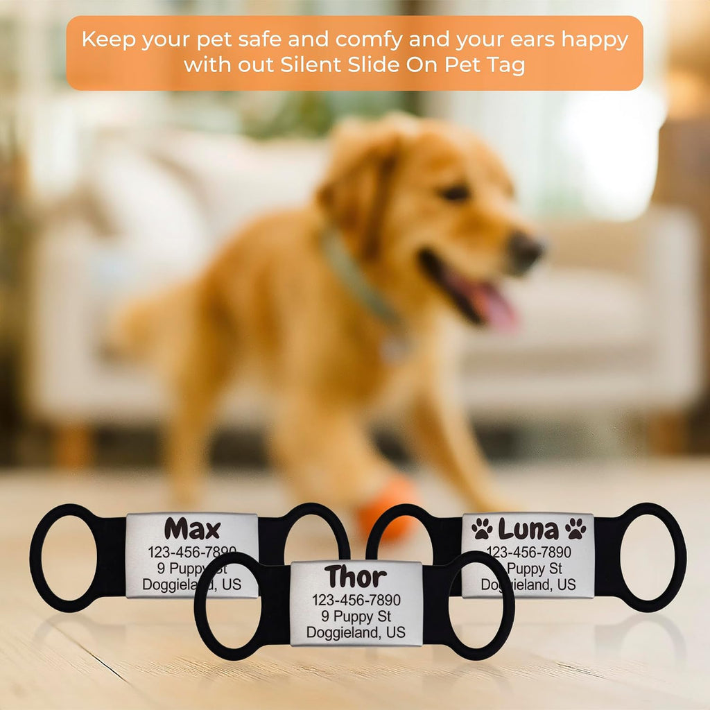 Pawnimals personalized name and phone charm for puppies