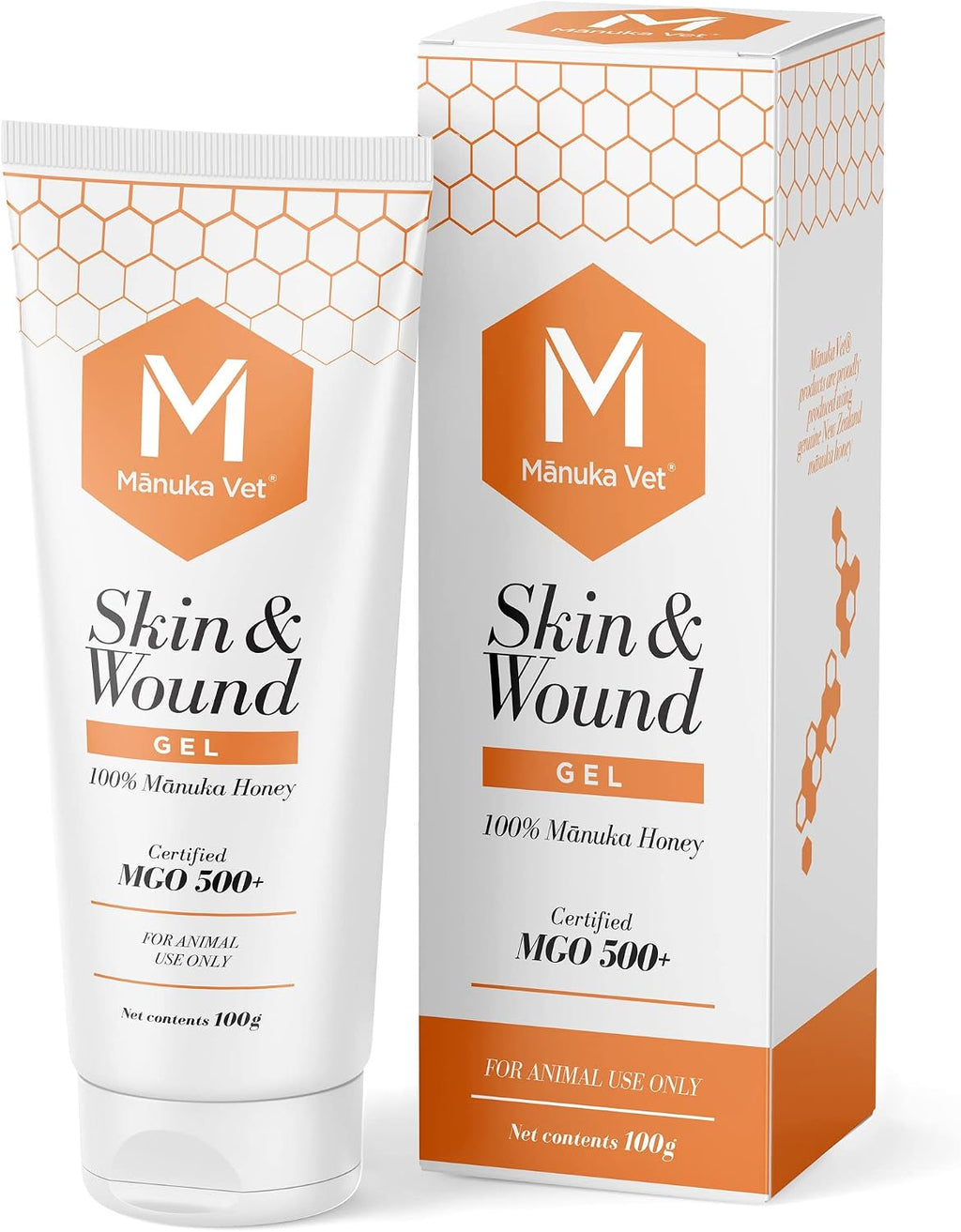 Manuka Vet Skin & Wound Gel, 500+ MGO Medical Grade Manuka Honey, Rapid Healing & Skin Repair Treatment for Dogs, Horses and Cats, 0.71oz (20g) Tube - Image 9