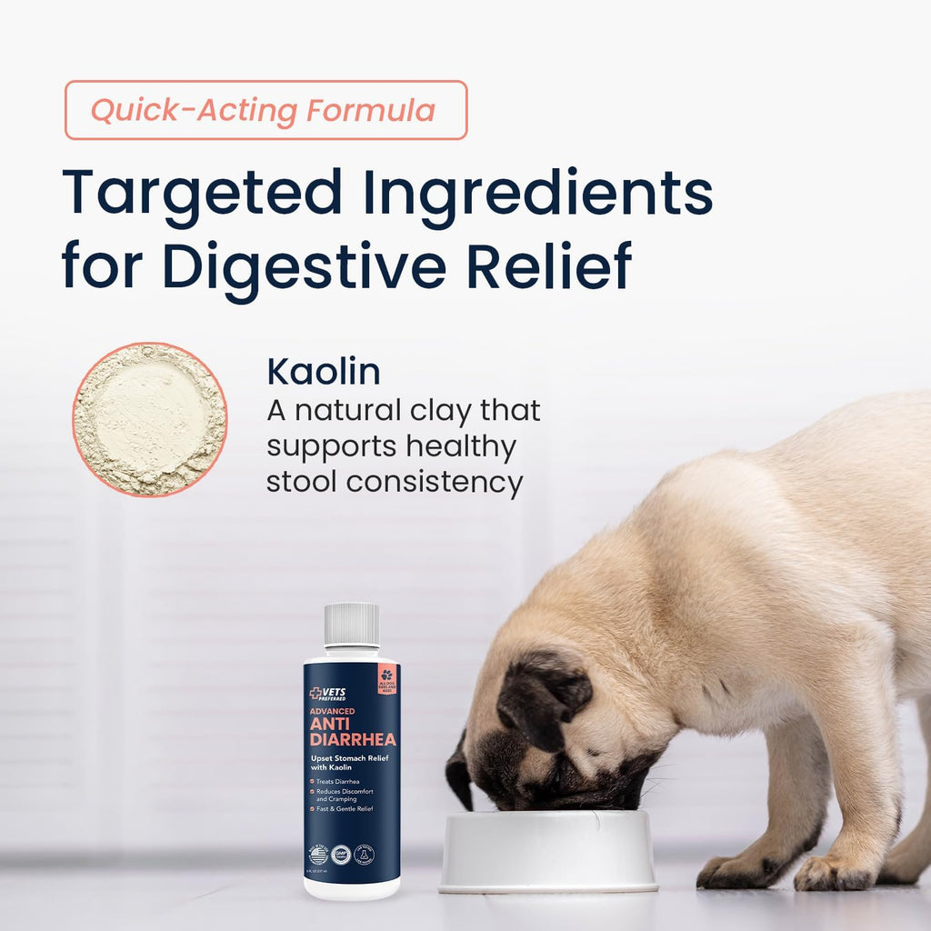 Vets Preferred kaolin formula for dog upset stomach