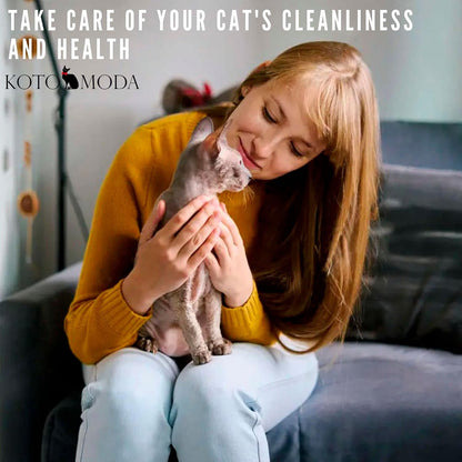 Kotomoda pet grooming glove packaging and design details