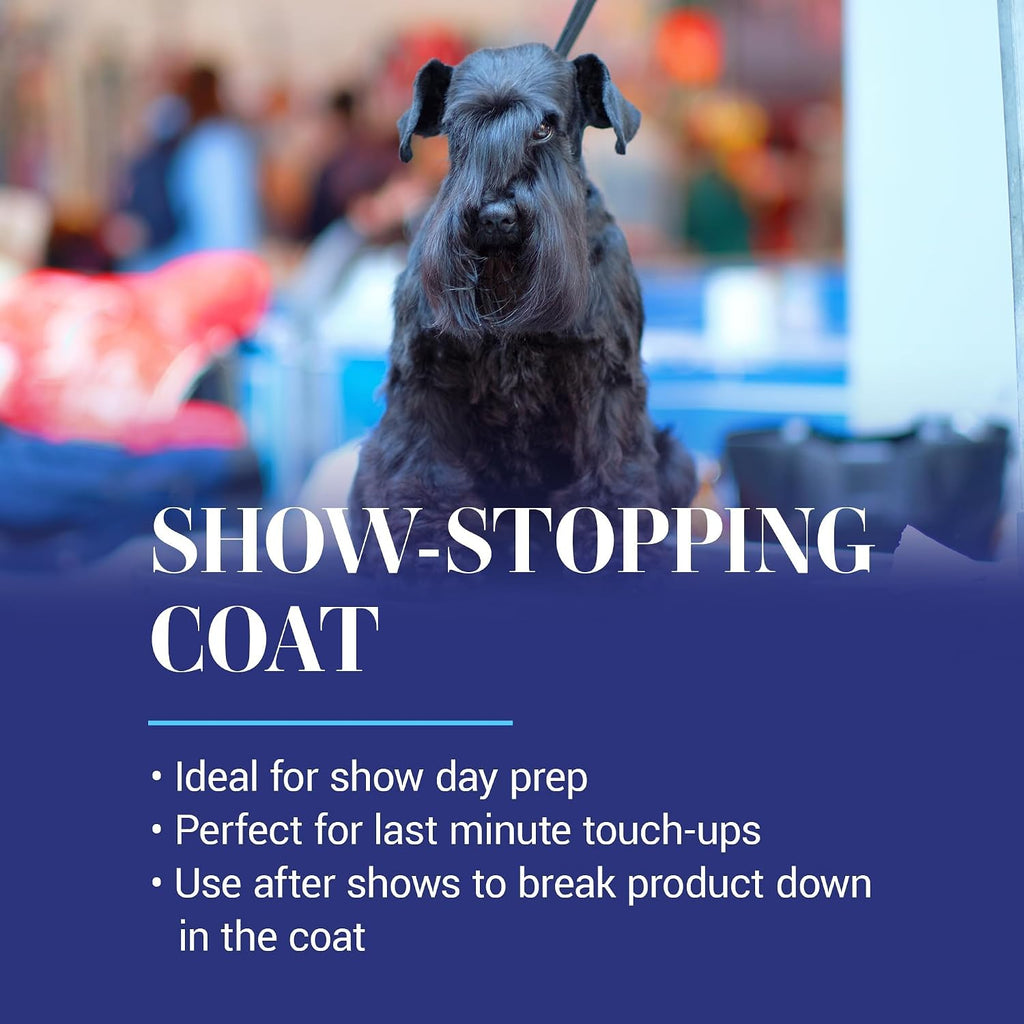 Chris Christensen professional show dog coat volume and styling spray