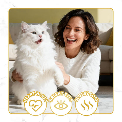 Nutritional label of MordyLand cat food topper