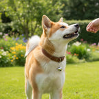 Premium copper pet collar accessories illustrating the sleek silver finish coating