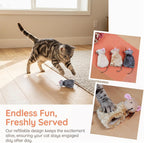 Ipetboom teething toys for kittens and puppies showcasing the breathable plush fabric.