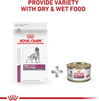 Royal Canin veterinary exclusive canine renal support bag with feeding guide