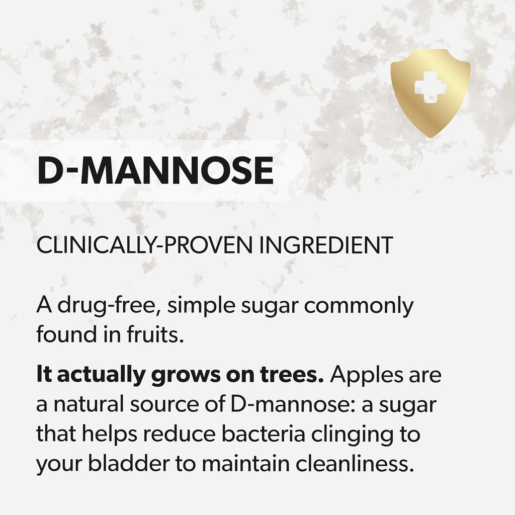 AZO D-Mannose daily support packaging details