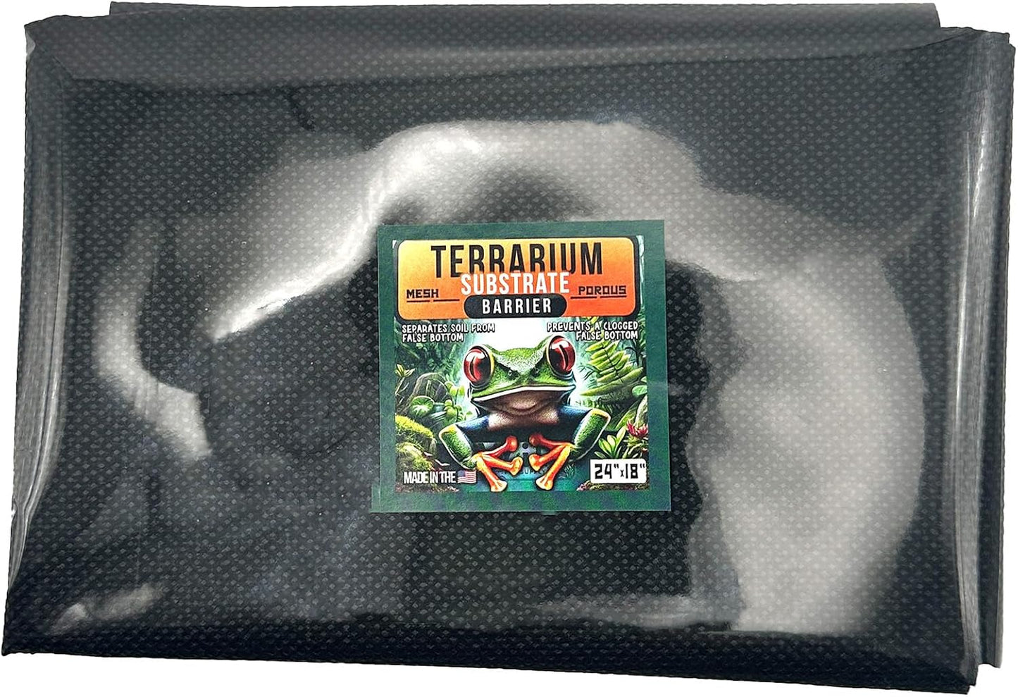 Ctwpets Reptile Substrate Liner front view for terrarium