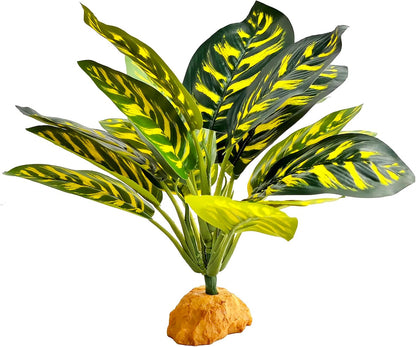 Safe non-toxic artificial plant for amphibian tanks