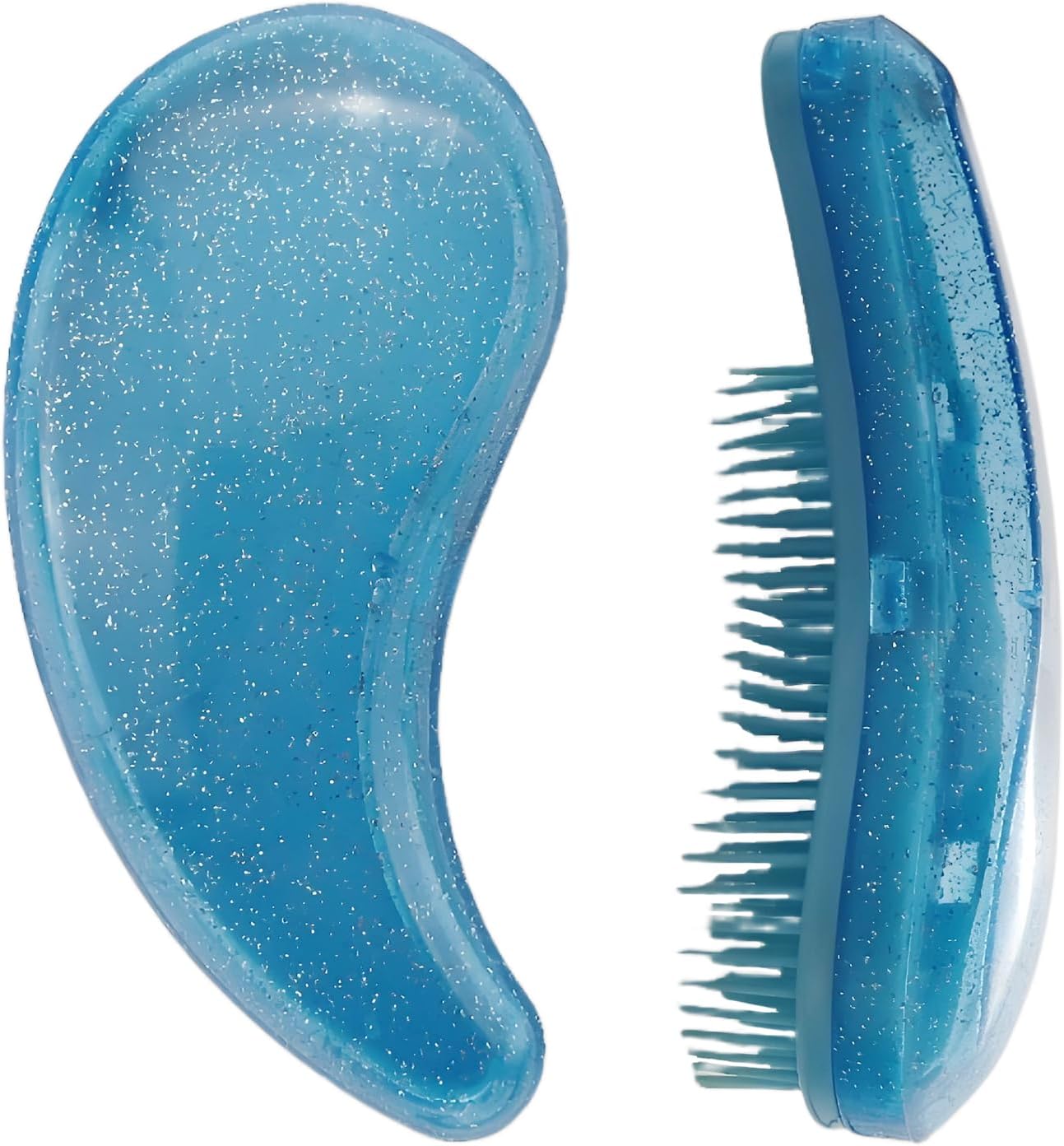 Comma-Shaped Small Dog Brush, Fit for Yorkie, Shih Tzu, Maltese Maltipoo Pomeranian - Gentle Soft Bristles for Effortless Pet Hair Removal, Puppy Essentials (Blue) - Image 13