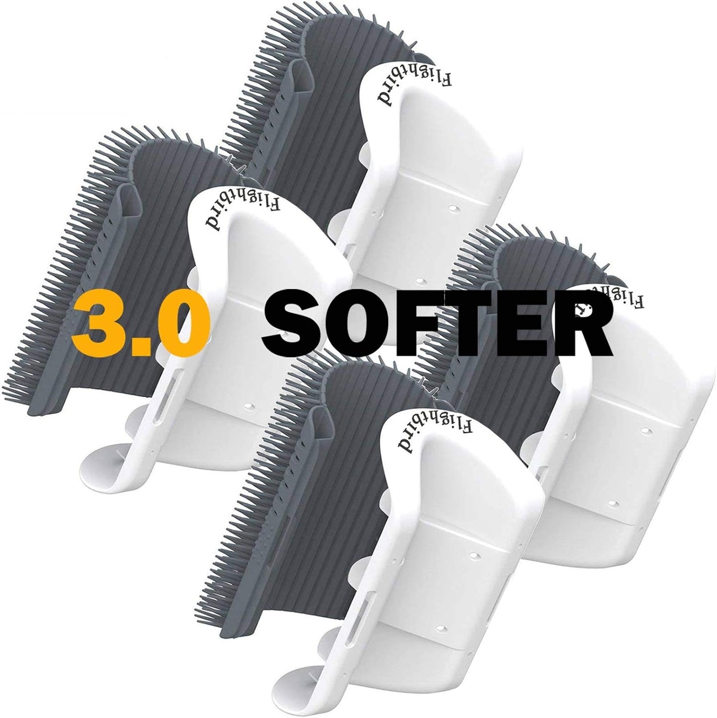 3.0 Softer Cat Self Groomer with Catnip, Dog Cat Corner Groomer,Wall Corner Scratcher Comb,Grooming Massage Brush, Perfect Scratch Massager Tool for Long & Short Fur Kitten/Puppy (1 Pack) - Image 11