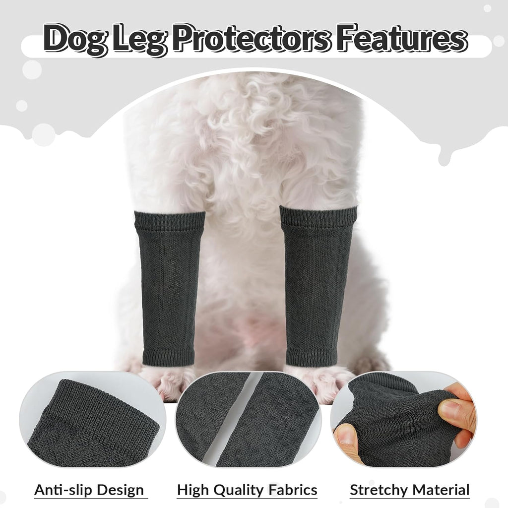 Rozkitch dog leg sleeve showing elastic knitted texture