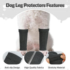 Rozkitch dog leg sleeve showing elastic knitted texture