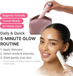Medicube skincare tool ergonomic grip and silicone texture