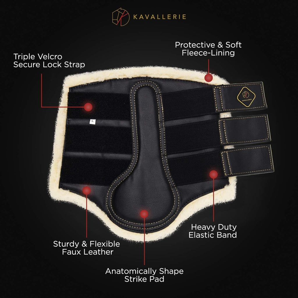 Kavallerie classic tendon boots showing durable stitching and contour design