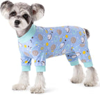 Dog Surgery Recovery Suit, Dog Onesie for Surgery Female Male Dogs, Dogs Pajamas Long Sleeve, Small Dogs Onesie, Abdominal Wound Bandages Surgical Suit, Cat Recovery Suit for Shedding Skin Disease - Image 14