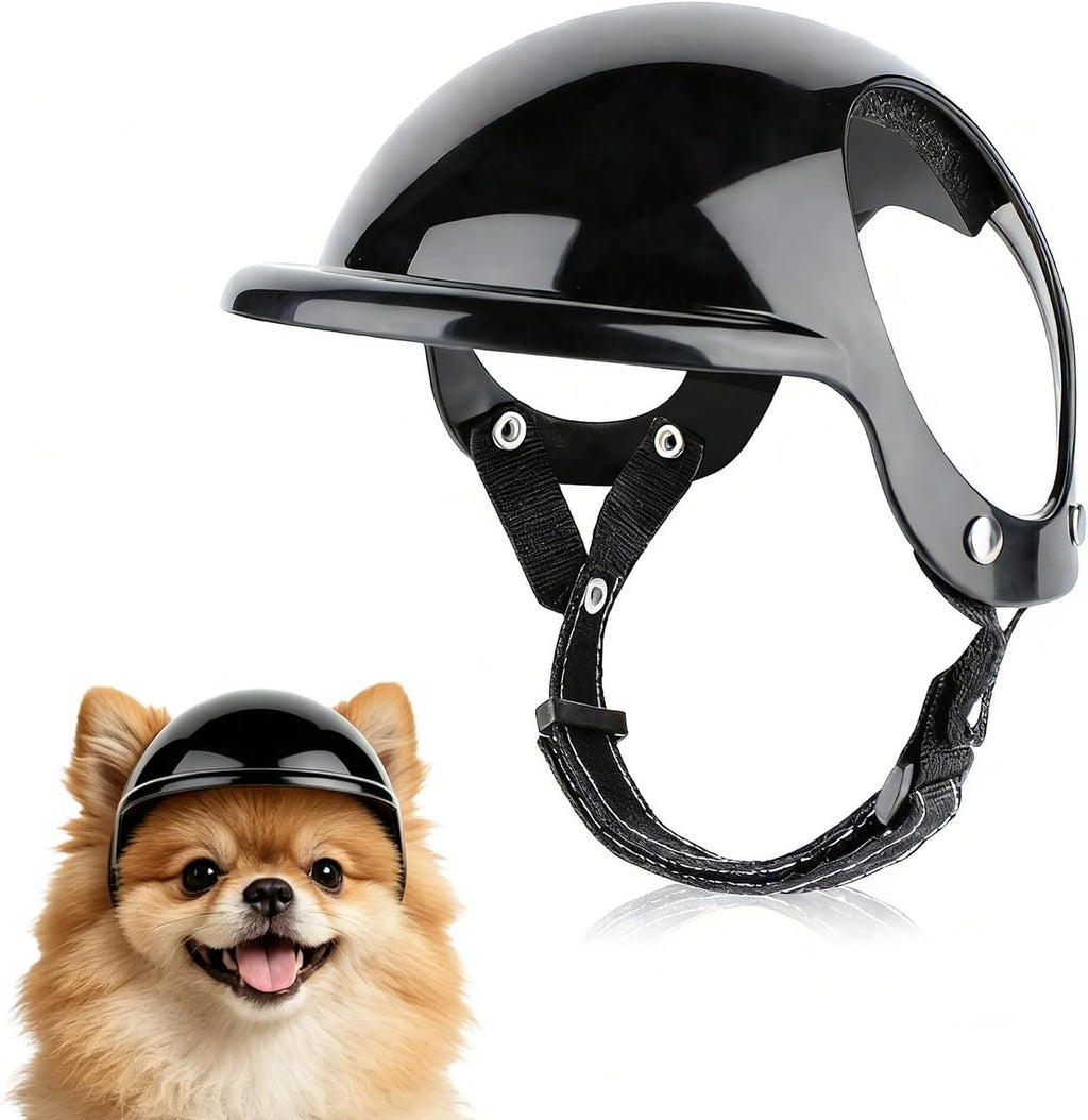 Lesypet dog helmet front view for small dogs