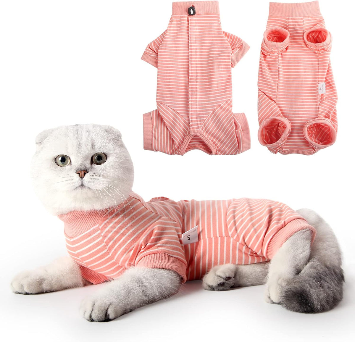 Premium four legged post operative pet recovery onesie
