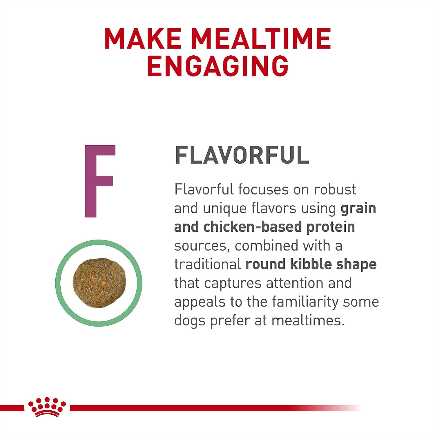 High quality protein and veterinary exclusive icons on the Royal Canin renal care dog food package.
