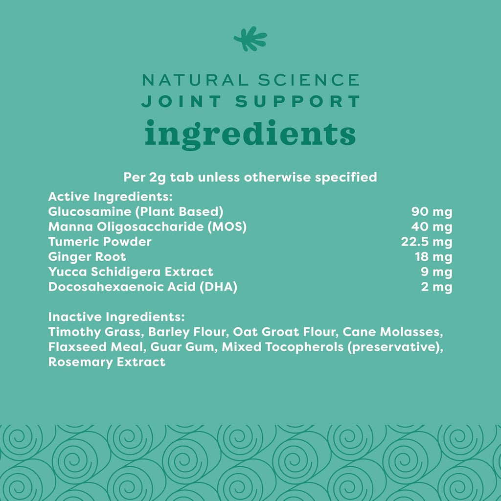 High fiber small animal joint health treat packaging