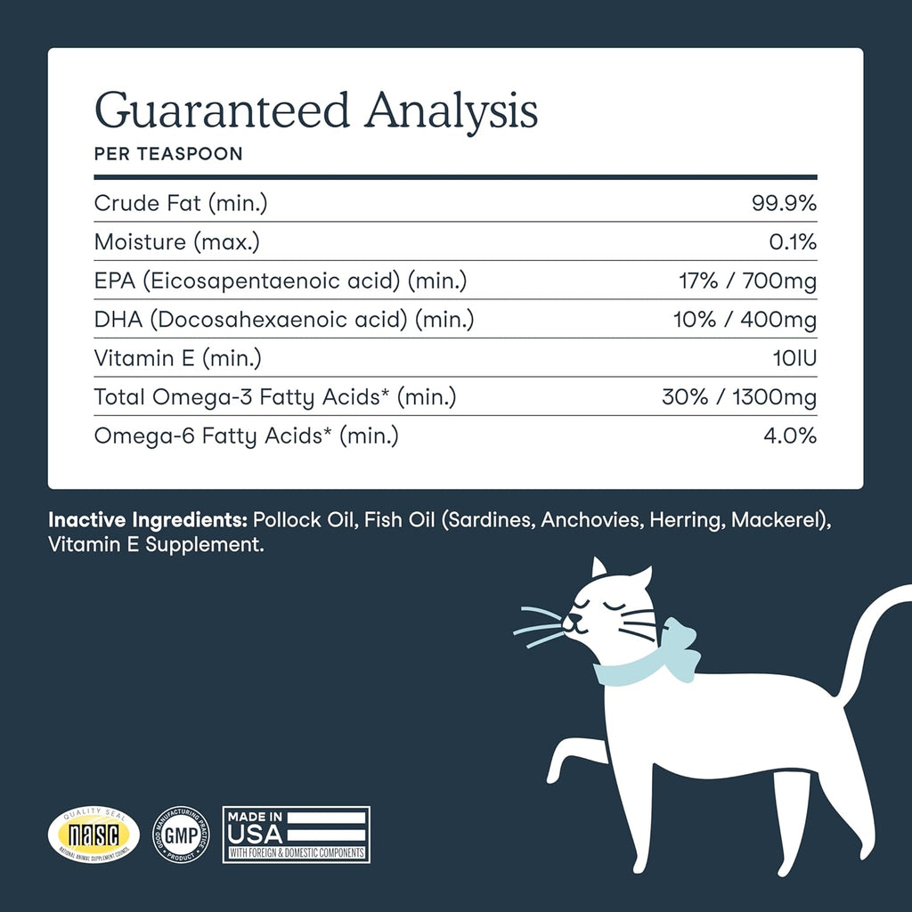 Authentic Fera Pet Organics supplement bottle packaging details
