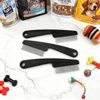 Attkryy flea and lice comb set for effective pet hygiene