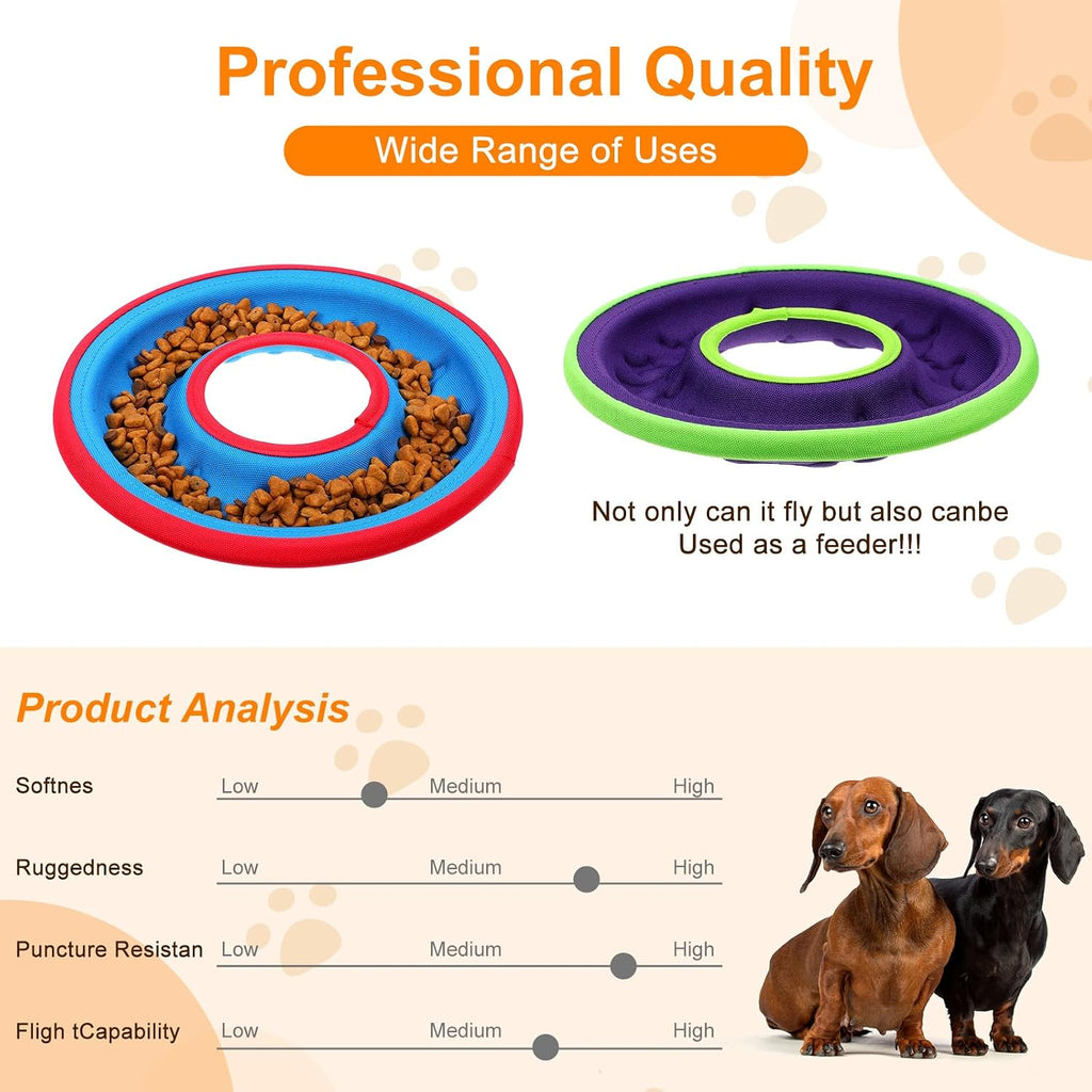 Ubamdom flying disc floating on water for pet fetch