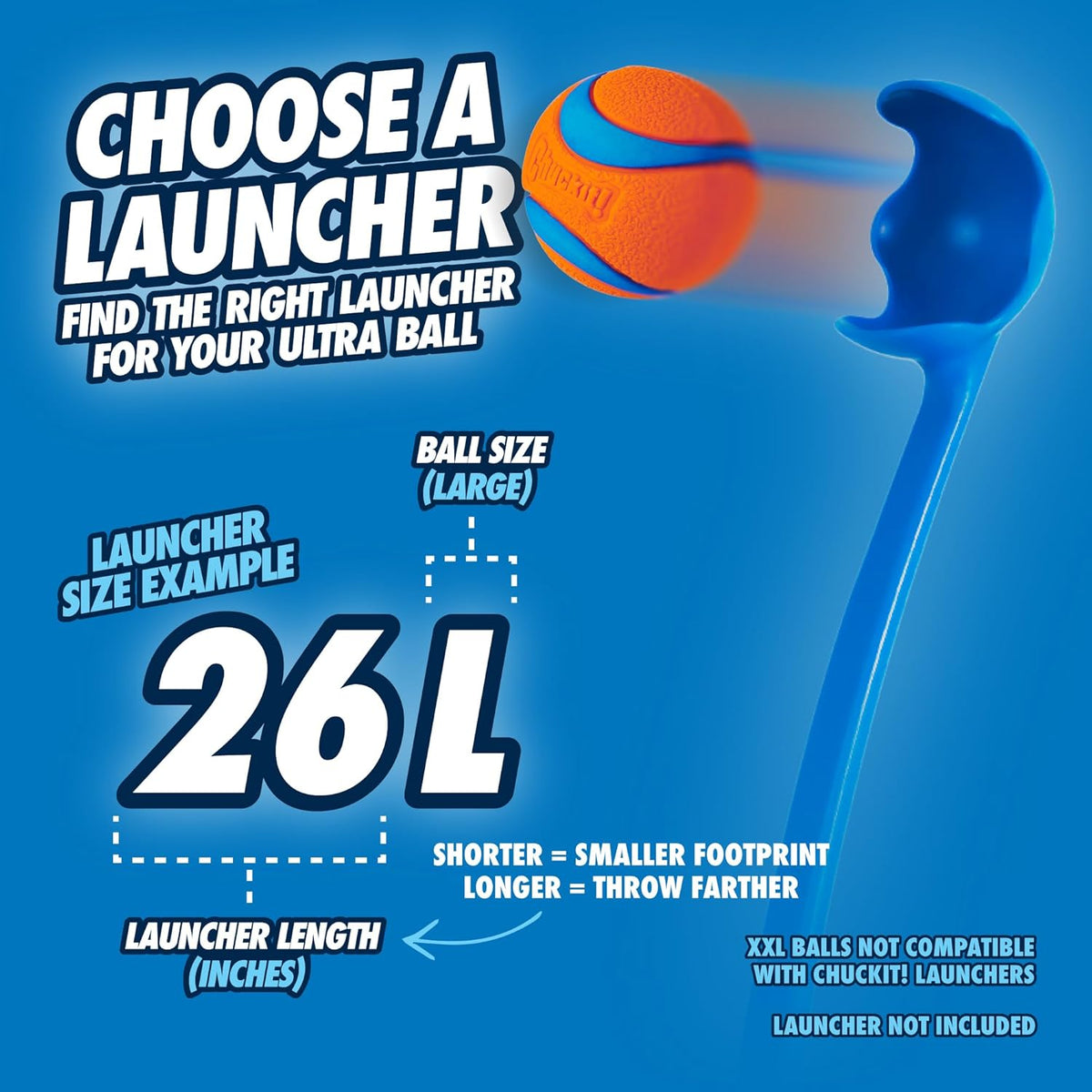 Close up of high durability rubber Chuckit! ball