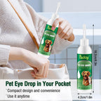 Premium imported pet eye cleaner solution for all breeds and sizes.