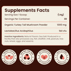 Lumiqour pets supplement container displaying cellular and lump support claims