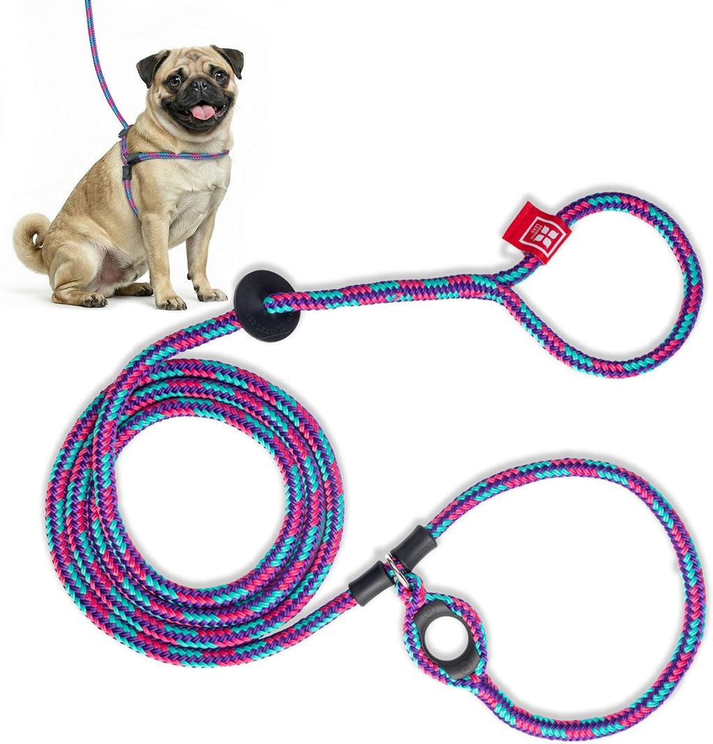 Harness Lead Escape Resistant, Reduces Pull Dog Harness, Medium/Large, Black - Image 9