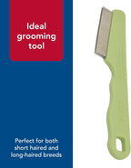 Coastal Pet Safari flea comb packaging showing USA quality