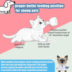 LIAOKAITOU small animal feeding set featuring a fifty-milliliter graduated bottle and measuring tools