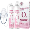 OXY99 Portable Oxygen Canister front view for high altitude support.