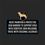 Premium dog supplement for seasonal allergy relief and immune support